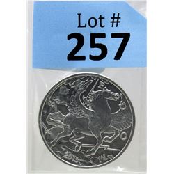 1 Oz Pegasus Freedom .999 Silver Round