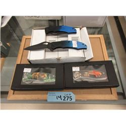 14 New Folding Knives with 3" Blades
