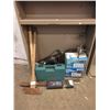 Image 1 : Shelf Lot of Assorted Hand and Power Tools