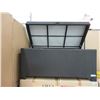 Image 1 : New Cieux Dark Gray Woven Resin Storage Trunk