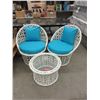 Image 1 : New 3 Piece Aruba Patio Set with Cushions