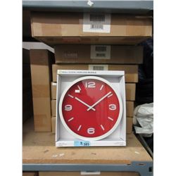 8 New 12" Keira Grace Wall Clocks