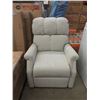 Image 1 : New Beige Fabric Electric Power-Lift Recliner