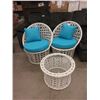 Image 1 : New 3 Piece Aruba Patio Set with Cushions