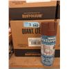 Image 1 : 3 Cases of Rust-Oleum Spray Paint -Textured Brown