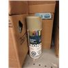 Image 1 : 3 Cases of Rona Plastic Spray Paint - Taupe