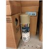 Image 1 : 3 Cases of Rona Plastic Spray Paint - Taupe