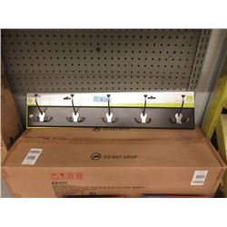 4 New 27" Coat Hook Racks