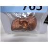 Image 2 : 2.5 Ounce .999 Fine Copper Bullion Skull Bar