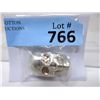 Image 1 : 2.5 Ounce .999 Bismuth Bullion Skull Bar