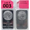 Image 1 : 5 Oz First Nations/Buffalo .999 Fine Silver Bar