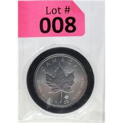 1 Oz 2017 Canada Maple Leaf .9999 Fine Silver Coin