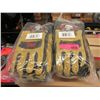 Image 1 : 12 Pairs of Medium Size Leather Welding Gloves