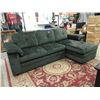 Image 1 : New Green Microfiber Sectional Sofa Bed