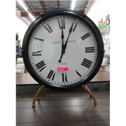 New Large "Union Station" Free Standing Clock