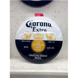 New 16" "Corona Extra" Metal Button Sign