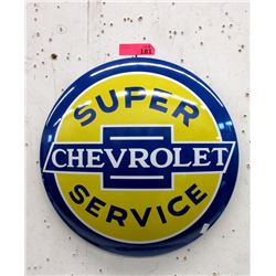 New 16   Chevrolet Service  Metal Button Sign