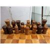 Image 2 : Chess Table with Wood Chess Men