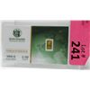 Image 1 : One Tenth Gram .9999 Gold Investor Bar