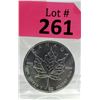 Image 1 : 1 Oz. 2012 Canada .9999 Silver Maple Leaf Coin