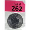 Image 1 : 1 Oz. 2014 Canada .9999 Silver Maple Leaf Coin