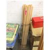 Image 1 : 18 New 4 Foot Wood Friction End Poles