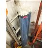 Image 1 : 2 Bundles of New Blue Metal Broom Handles