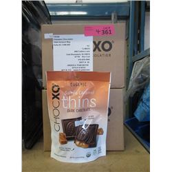 4 Cases of Dark Chocolate Salted Caramel Thins