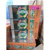 Image 1 : 3 Flats of Perrier L'Orange Natural Mineral Water