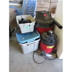 4 Gallon Shop-Vac & Craftsman 45 Litre Blower Vac