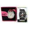 Image 1 : 1 Juicy Couture and 1 Mickey Mouse Watch