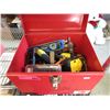 Image 1 : 13" x 10" x 10" Tool Box with Hand Tools