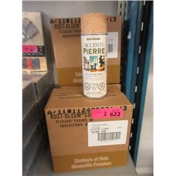 3 Cases of Rust-Oleum Stone Accents Spray Paint