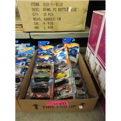 25 New Hot Wheels Vehicles - Sealed Packages