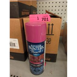 3 Cases of Rust-Oleum Painter's Touch - Magenta