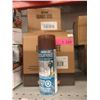 Image 1 : 3 Cases of Rust-Oleum Brown Textured Spray Paint