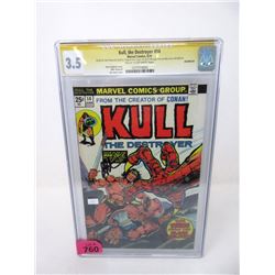 Signed & Graded 1974  Kull, The Destroyer #14 