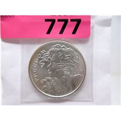 1 Oz. .999 Fine Silver "Freedom Girl" Round