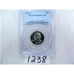 1994-S Washington Quarter PCGS Graded PR69 DC