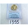 Image 1 : 2007-D George Washington Dollar, First Day of Issue Position A, PCGS Graded MS65
