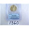 Image 1 : 2007-D John Adams Dollar, FIRST DAY OF ISSUE, Position B, PCGS Graded MS65