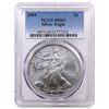 Image 1 : TWENTY (20) 2005 Silver Eagles PCGS Graded MS69, One Ounce Fine Silver Each, All One Money