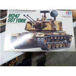 Vintage never opened Military tank model