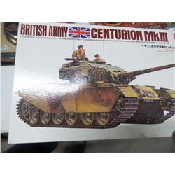 Vintage never opened Military tank model
