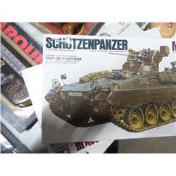 Vintage never opened Military tank model