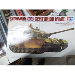 Vintage never opened Military tank model