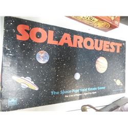 Vintage Solar Quest complete board game