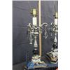 Image 5 : (2) Vintage Glass Table Lamps