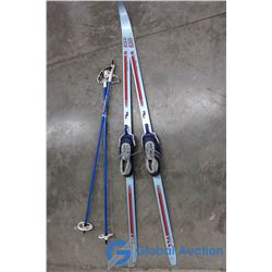 Elan Cross Country Skiis & Poles