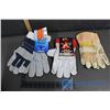 Image 1 : (3) Pairs Of Work Gloves